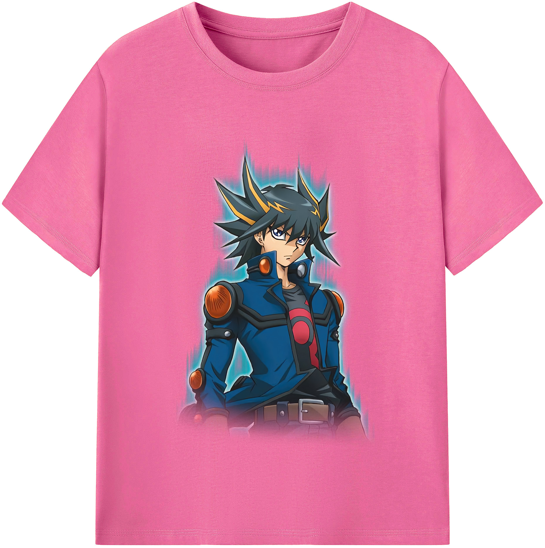 （画像用） 遊☆戯☆王 Yu-Gi-Oh! レディースカジュアルプリントTシャツ（綿100％）